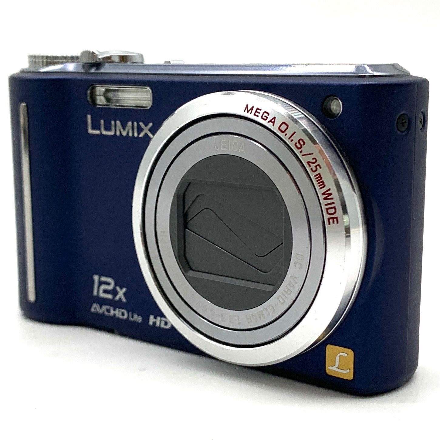 動作未確認】Panasonic コンパクトデジタルカメラ LUMIX DMC-TZ7 ブルー