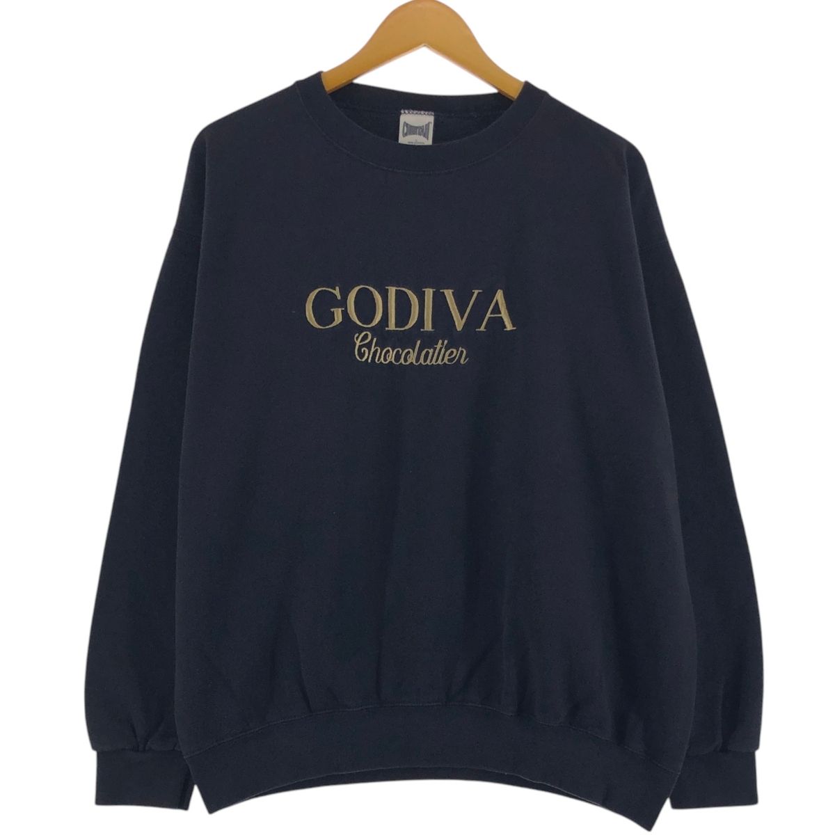 古着 90年代 CHEETAH GODIVA ゴディバ アドバタイジング スウェットシャツ トレーナー USA製 メンズL相当 ヴィンテージ/eaa515481