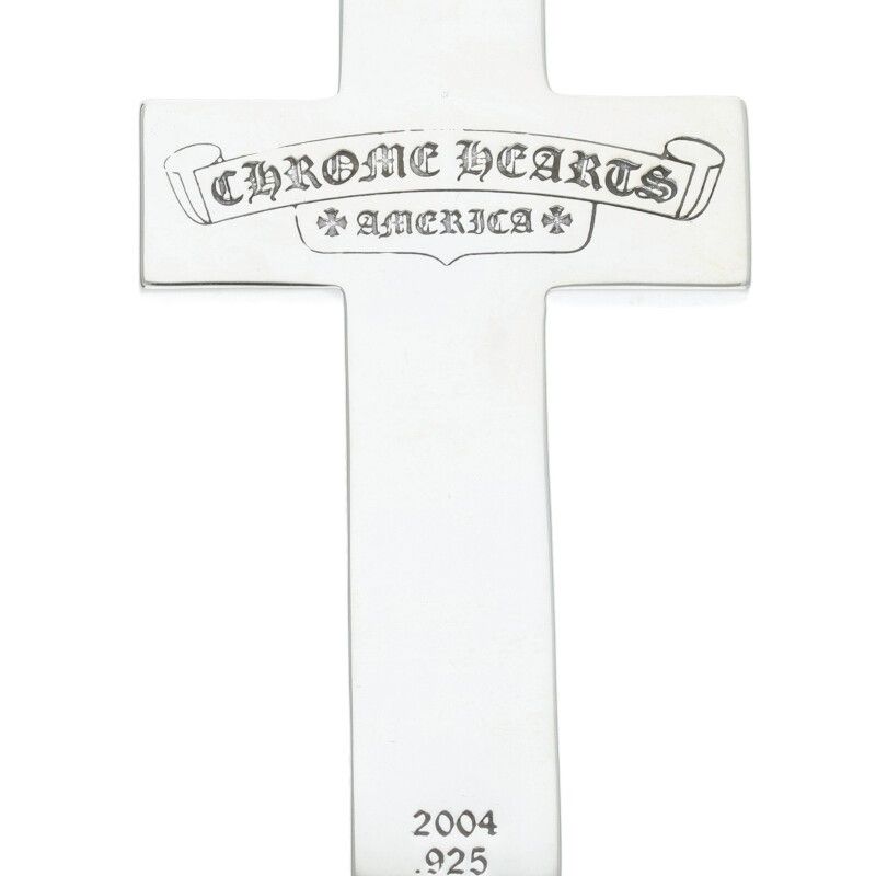 クロムハーツ マルチ フレームド チャーム クロス シルバー磨き付き CHROME HEARTS クロムハーツ マルチ フレームド クロス