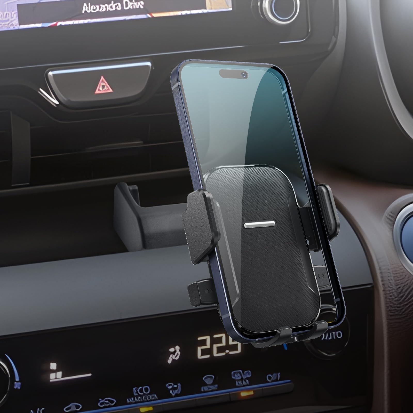 人気  【BIXUAN】スマホホルダー 新型トヨタ ヤリスクロス MXPB10/MXPB15/MXPJ10/MXPJ15 2020-2023専用 車載ホルダー 360回転 ワンタッチクリップ 携帯電話ホルダー マホスタンド 落下防止 軽量小型 カーアクセサリー