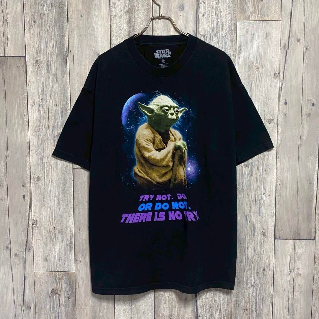 OLD STAR WARS スターウォーズ ヨーダ 名言 半袖 Tシャツ XL - メルカリ