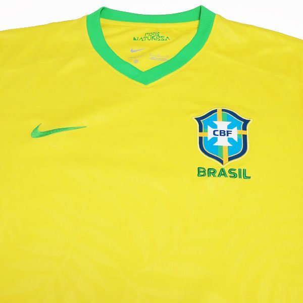 【未使用】NIKE　ナイキ　ブラジル代表　トレーニングシャツ　XL　イエロー 2025年最新】ナイキ ブラジル代表の人気アイテム - メルカリ