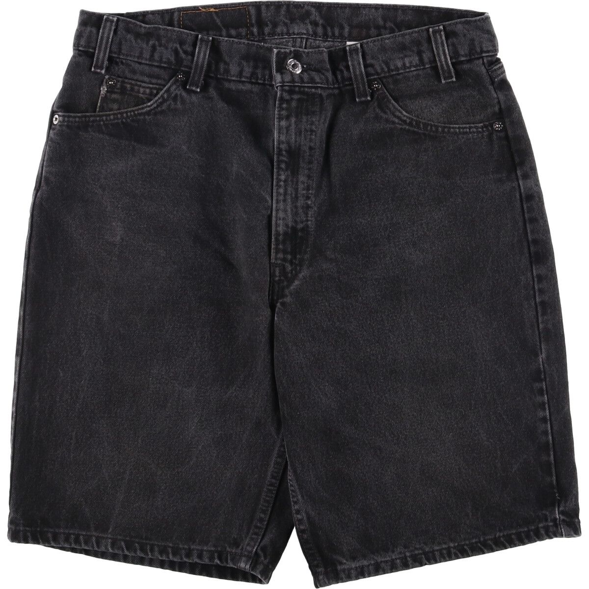 古着 リーバイス Levi s 550 RELAXED FIT ブラックデニムショーツ ショートパンツ ハーフパンツ メンズw36相当|eaa553778