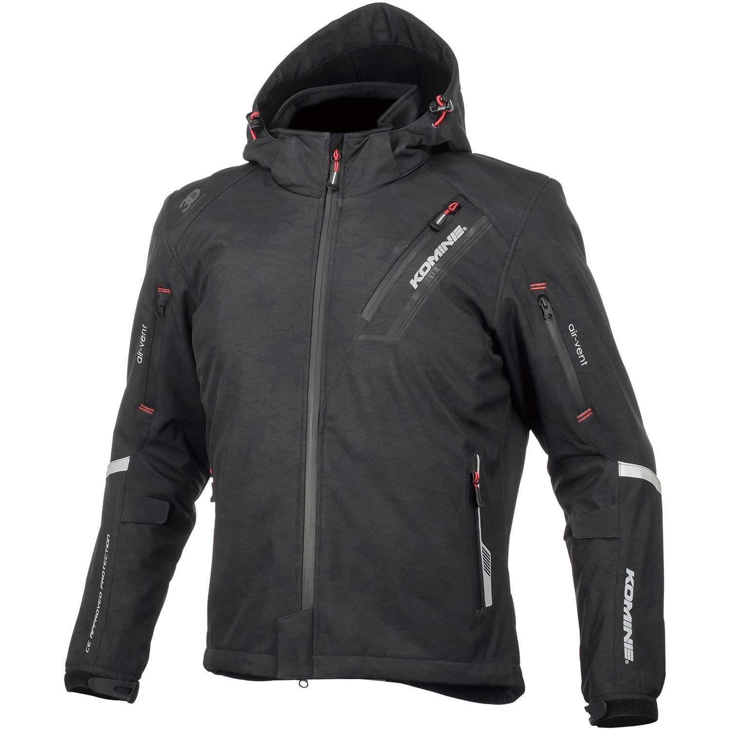 5営業日で発送 コミネ Komine コミネ JK-579 P S W-PARKA Neo-Black-Camo M 品番 07-579 N.BK-CAMO M
