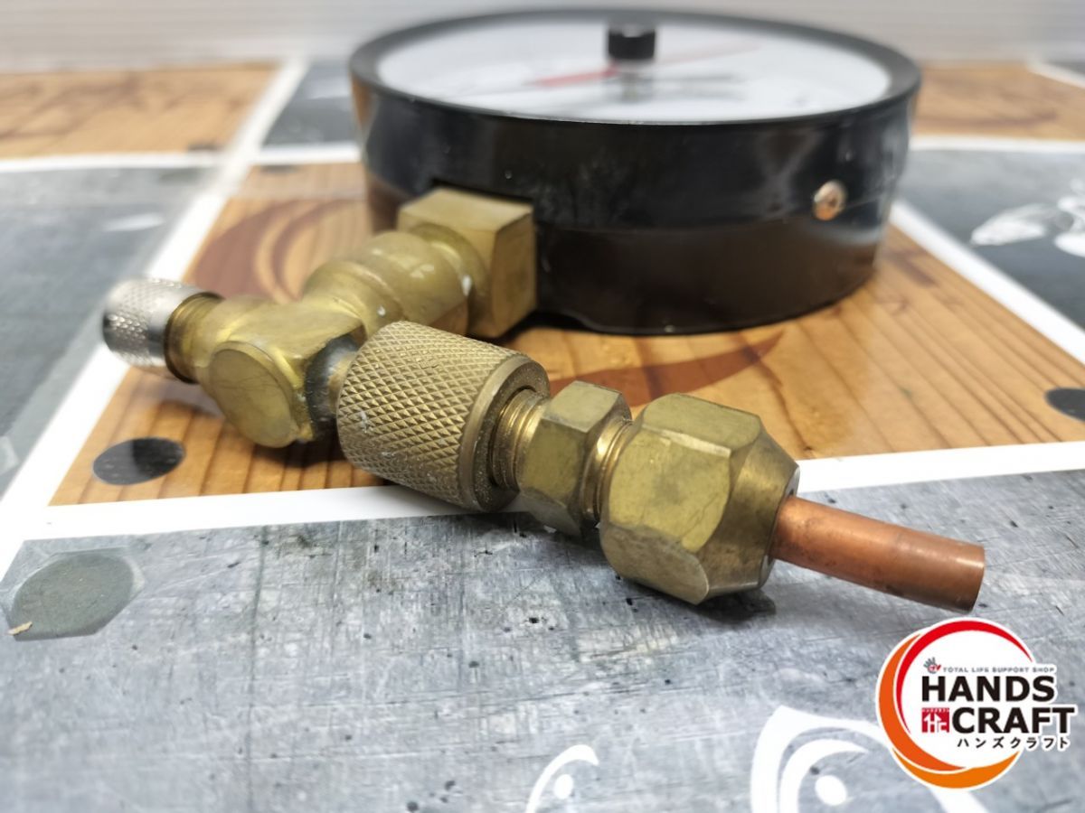 ◆ 現状品 TASCO TA380KS-170 Ｔ型アダプタ付圧力計 ２個セット 動作未 HRDEVELOPMENT_JP