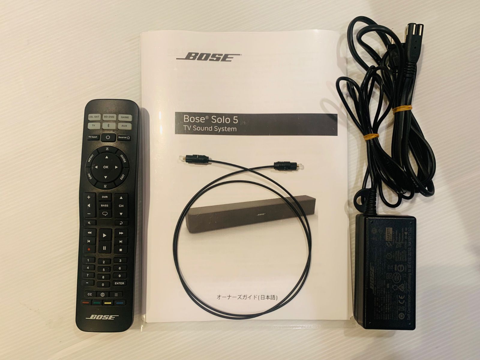 動作確認済】Bose サウンドバー Solo5 TV Sound System