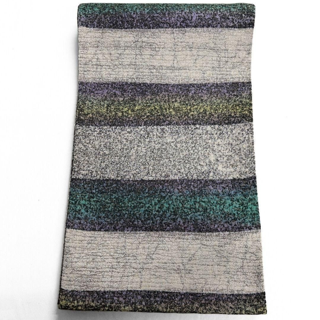 未着用 西陣織 村田織物 手染ローケツ 横段 袋帯 着物 021a p - メルカリ 