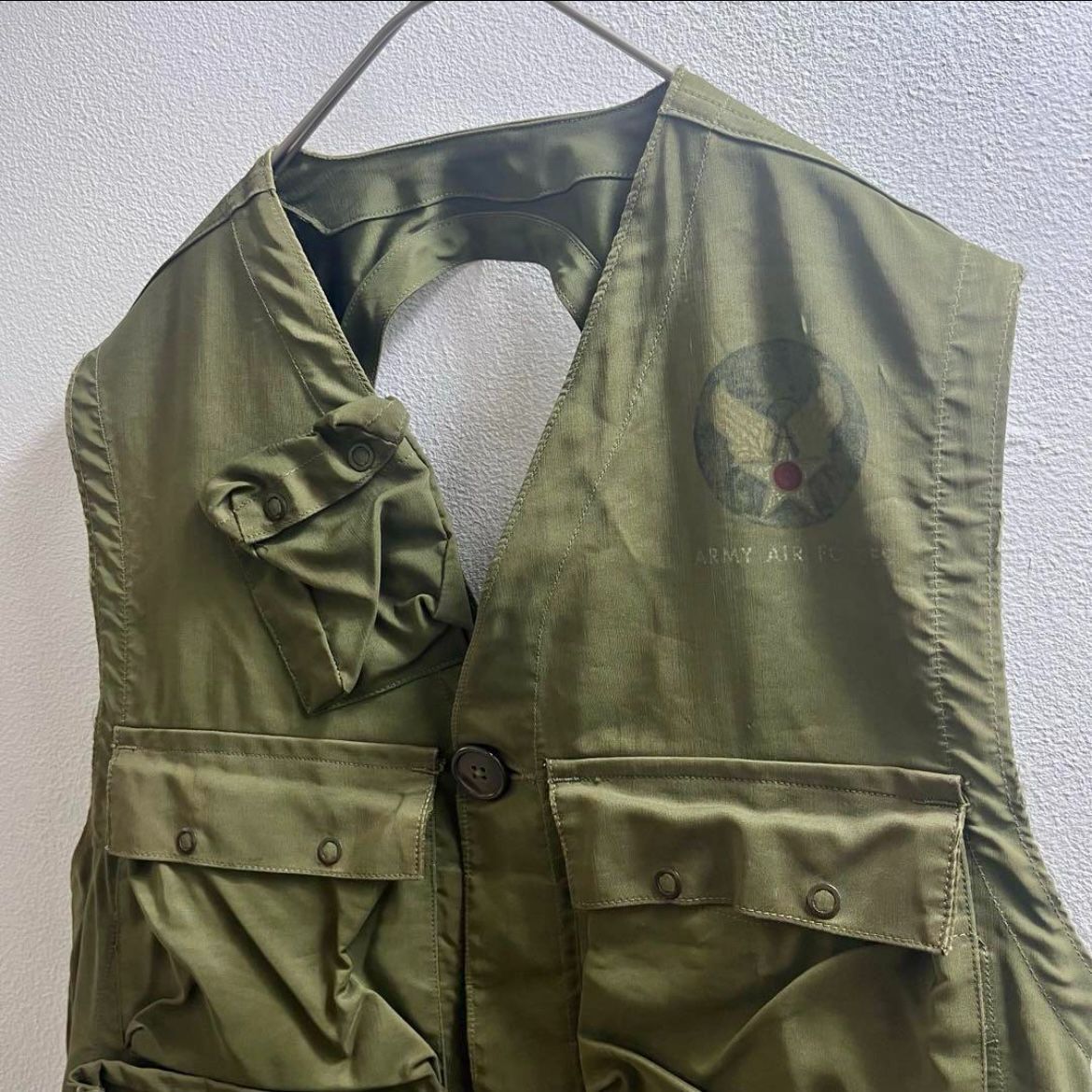 .USA 40s ミリタリーベスト ボンテージ C1 ヴィンテージ アメリカ 軍 USA 40s ミリタリーベスト ボンテージ C1 ヴィンテージ アメリカ 軍