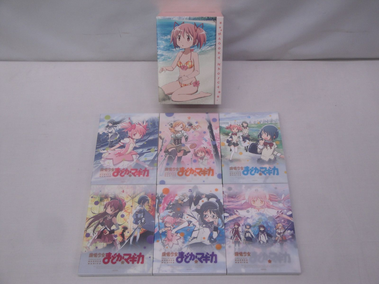 魔法少女まどか☆マギカ 完全生産限定版DVD 全6巻セット 魔法少女