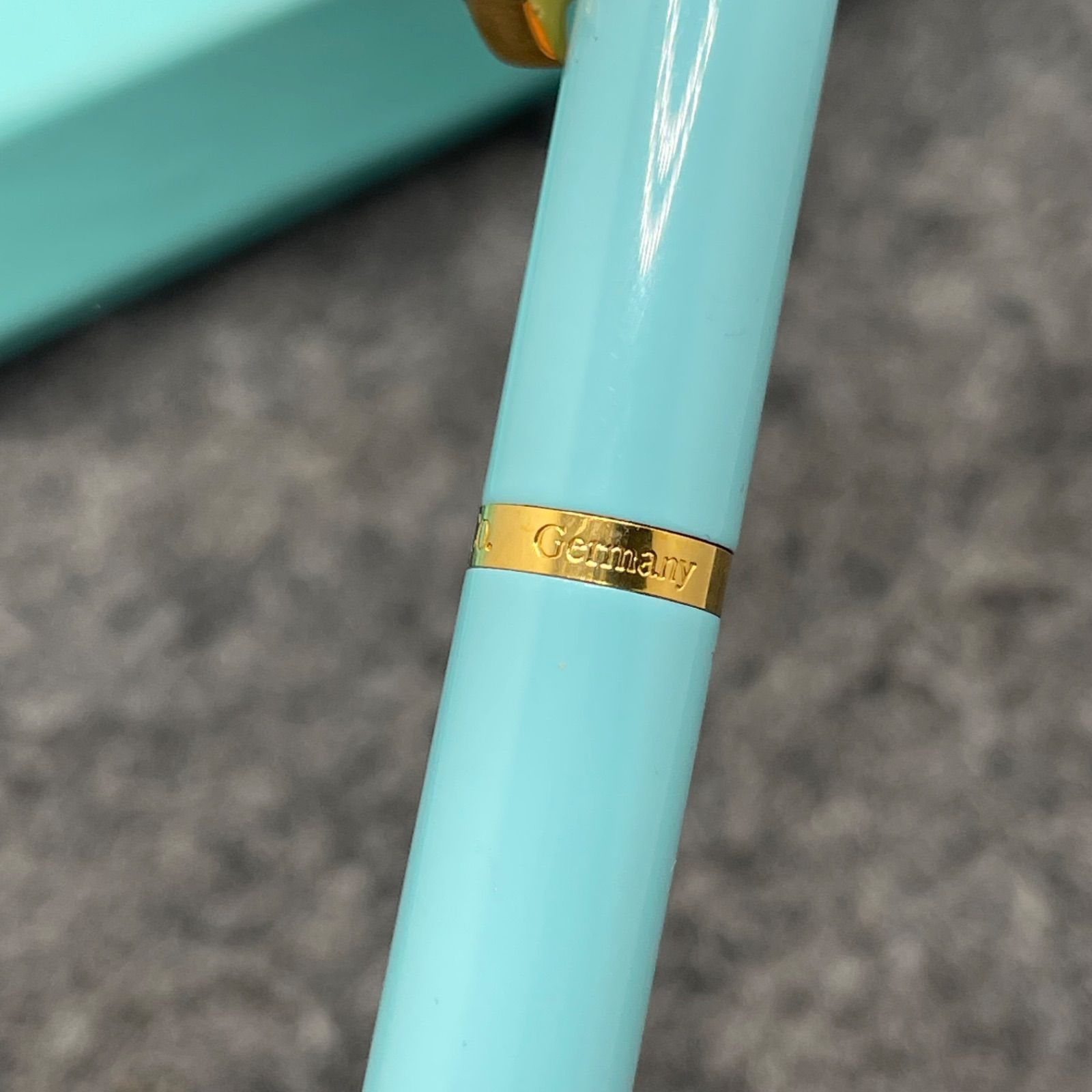 PE1252□Tiffany-Co. ティファニー ツイスト式ボールペン リボン き 筆記 済み SKLAD-KIRPICHA_RU