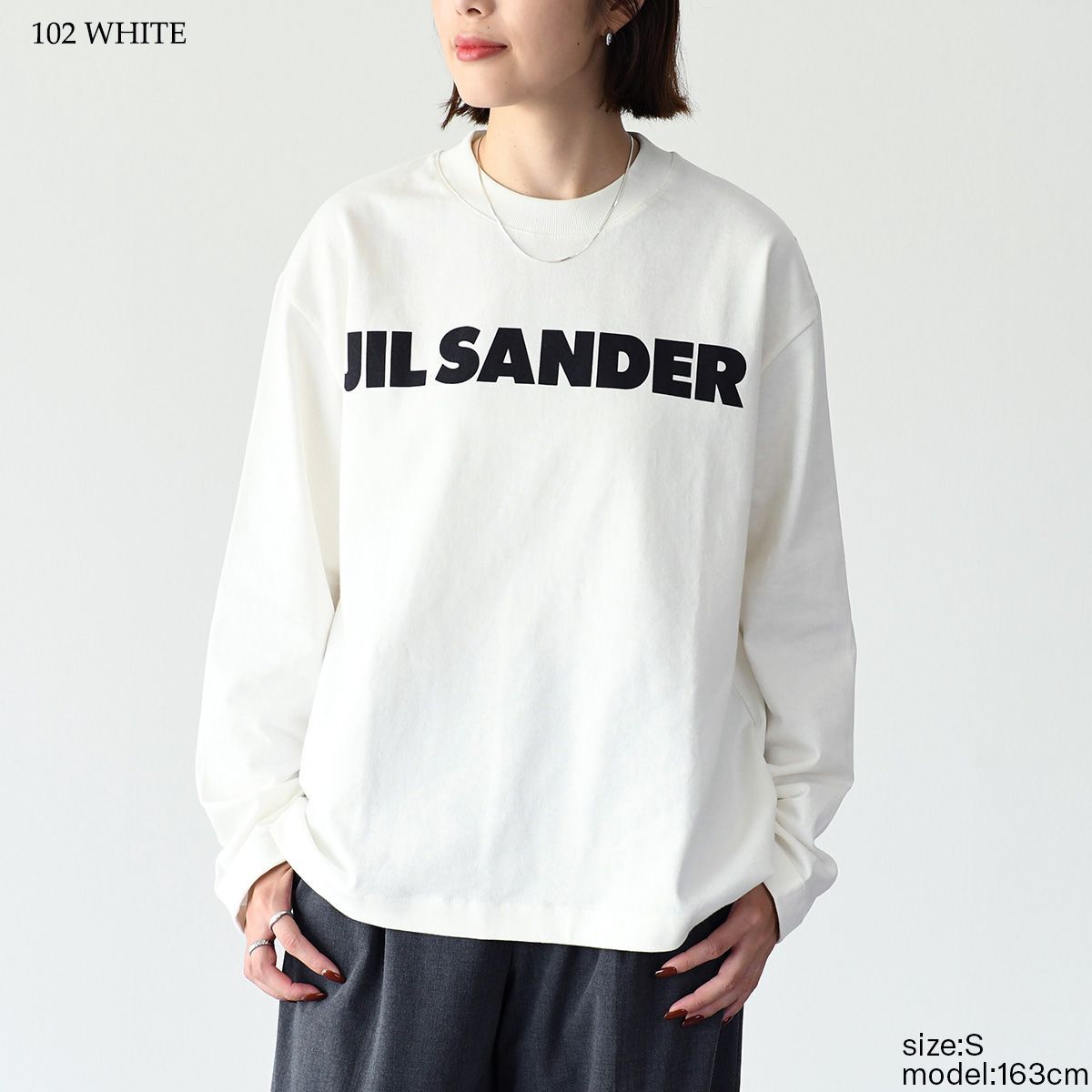 JILSANDER ロゴロンT - メルカリ