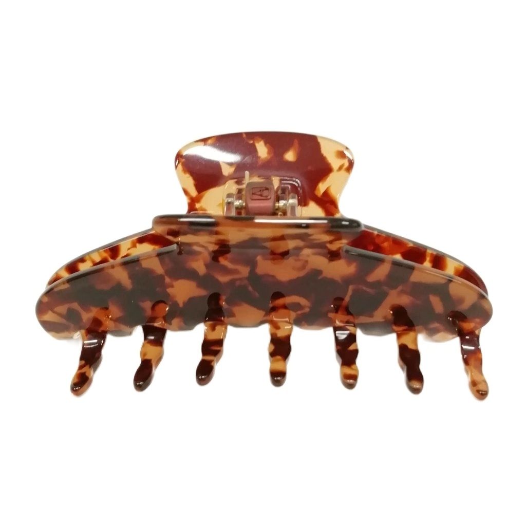 アレクサンドルドゥパリ Alexandre De Paris ACCL-7706-W ヘアクリップ L ヘアアクセサリー ブラウン系