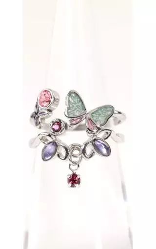 【中古】銀製品・指輪・アクセサリー(キャラクター) 胡蝶しのぶ 2連リング 「鬼滅の刃」