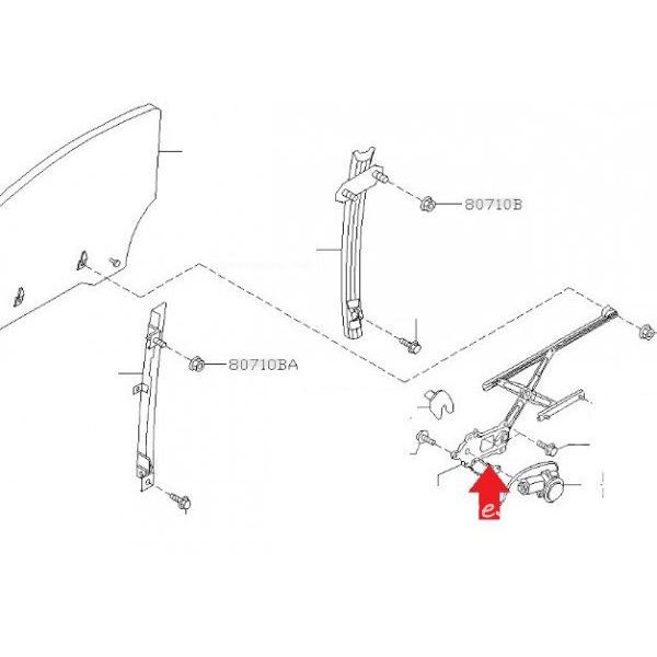 日産 純正 S15 シルビア ウインドウ レギュレーター 左右セット 検 パワー ウインドウ パーツ ホイール エンジン 内装 s 15 レストア ドア JN29 JN30