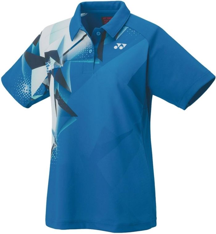 YONEX ゲームシャツ 青 Oサイズ 取らせる