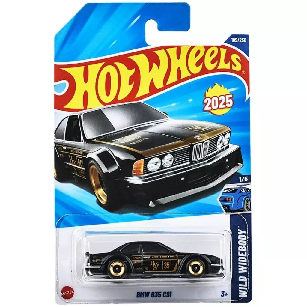 新品】ミニカー 1/64 BMW 635 CSI 「Hot Wheels ベーシックカー