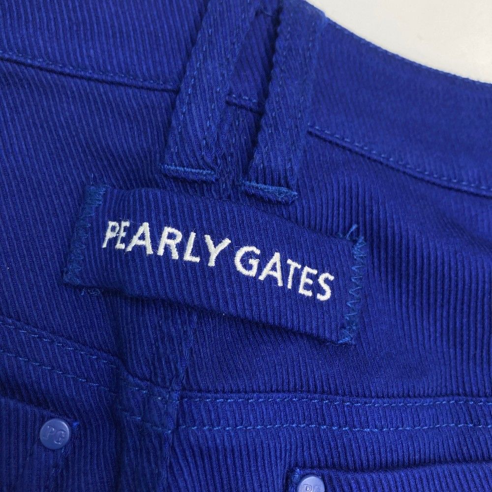 サイズ：00 PEARLY GATES パーリーゲイツ  コーデュロイスカート  ネイビー系 [240101415768] ゴルフウェア レディース ストスト サイズ：00 PEARLY GATES パーリーゲイツ コーデュロイスカート