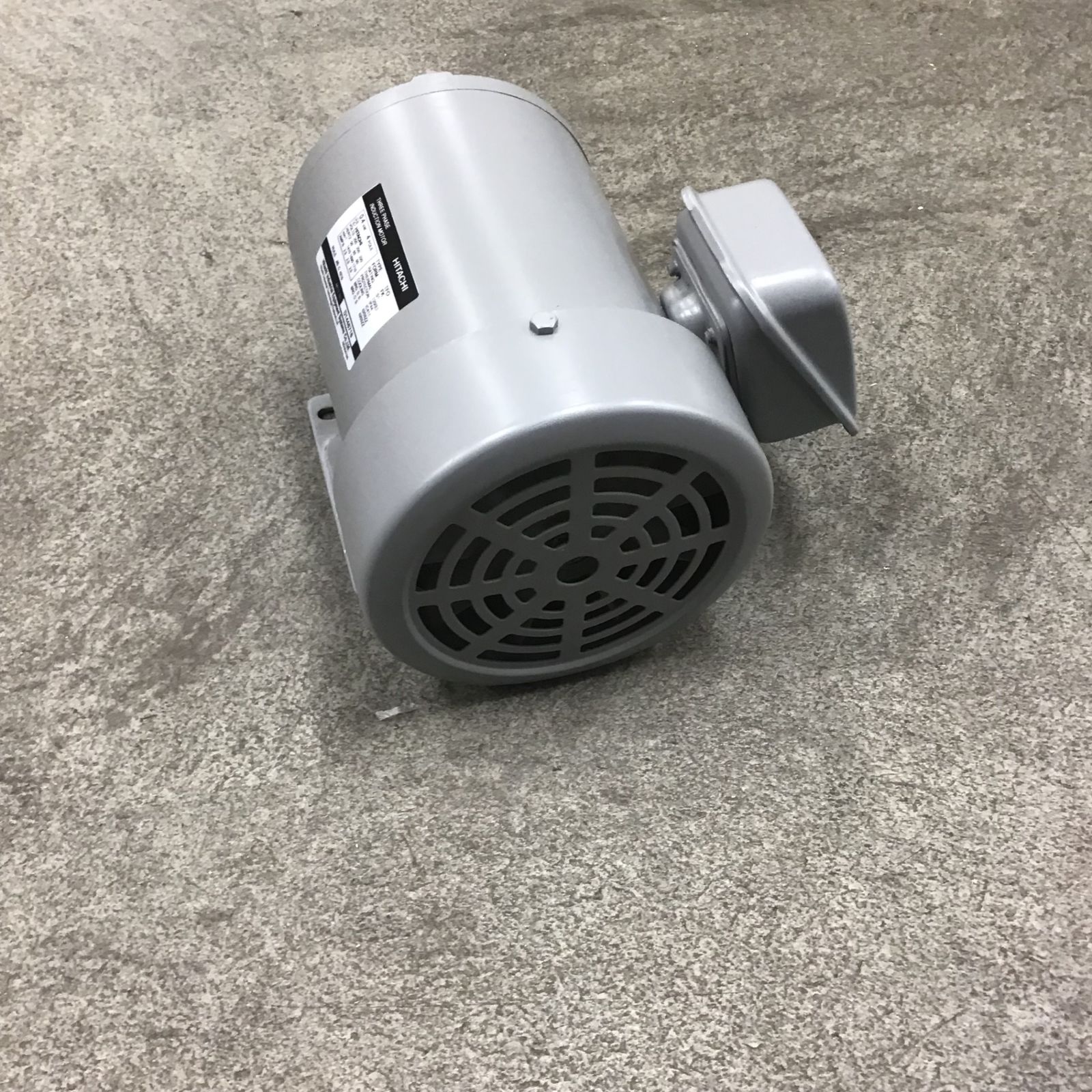 未使用 日立 三相 モートル TFOA-FK 4P 0.75kW 1馬力 400V 全閉