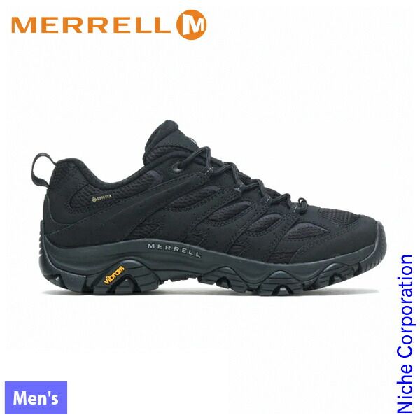 メレル モアブ 3 シンセティック ゴアテックス メンズ トリプルブラック J500239 27.0cm