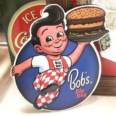 エンボス看板 ビッグボーイ BIGBOY ブリキサイン アメリカン雑貨 世田谷ベース