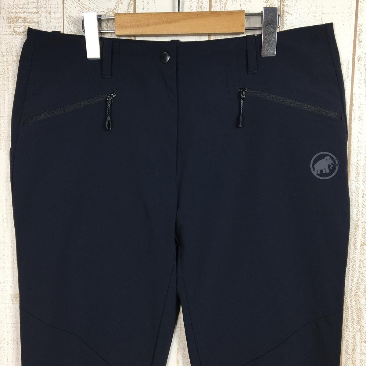 WOMENs XL マムート トレッカーズ 2.0 パンツ AF ウィメン Trekkers 2.0 Pants AF Women ソフトシェル  MAMMUT 1021-00420 ブラック系 - メルカリ