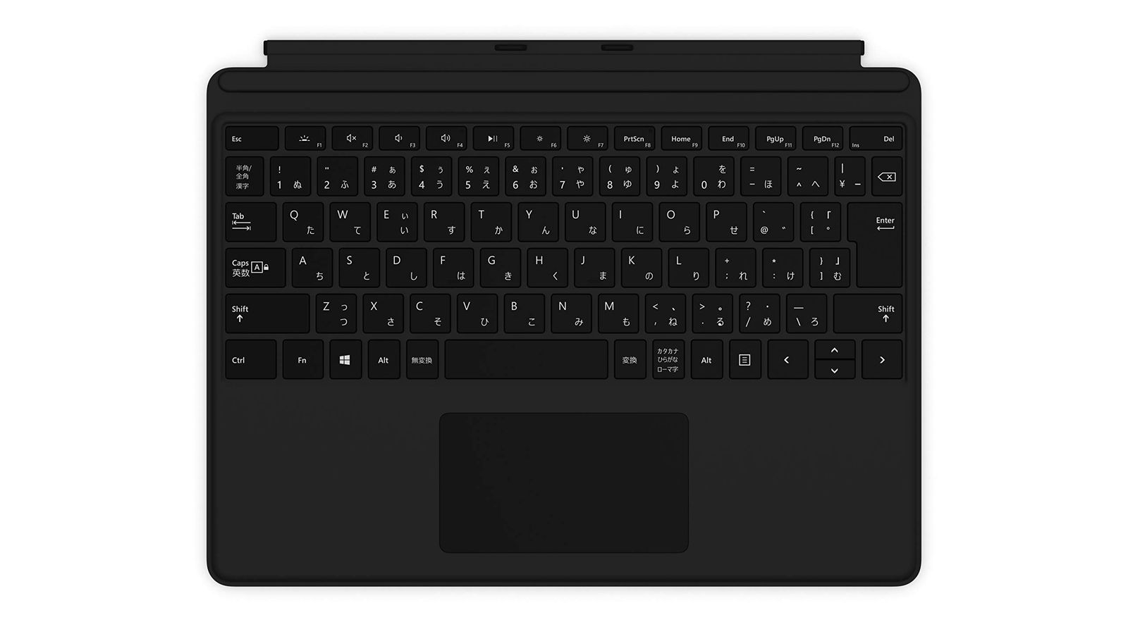 マイクロソフト Surface Pro キーボード ブラック QJW-00019