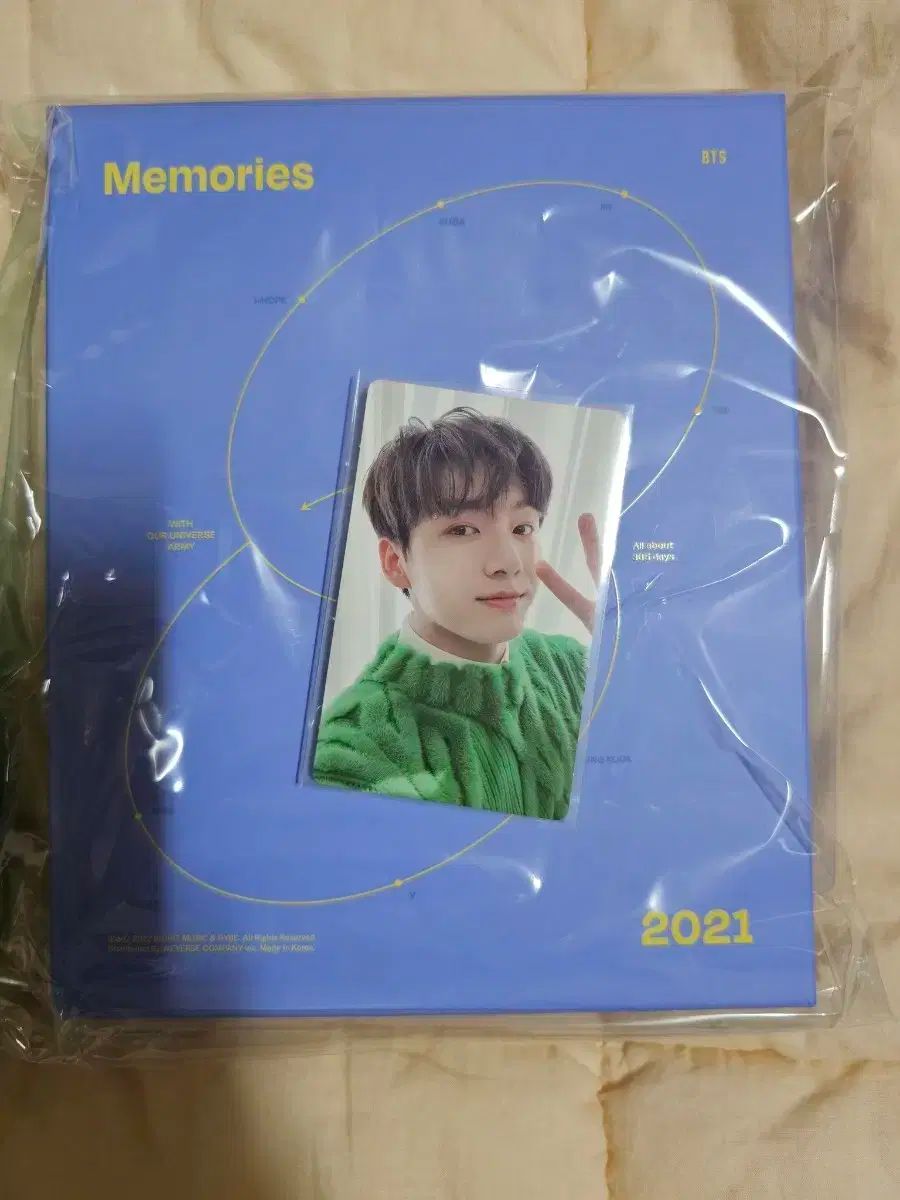 防弾少年団 BTS MEMORIES OF 2020・2021 DVD トレカ SUGA シュガ/JIN