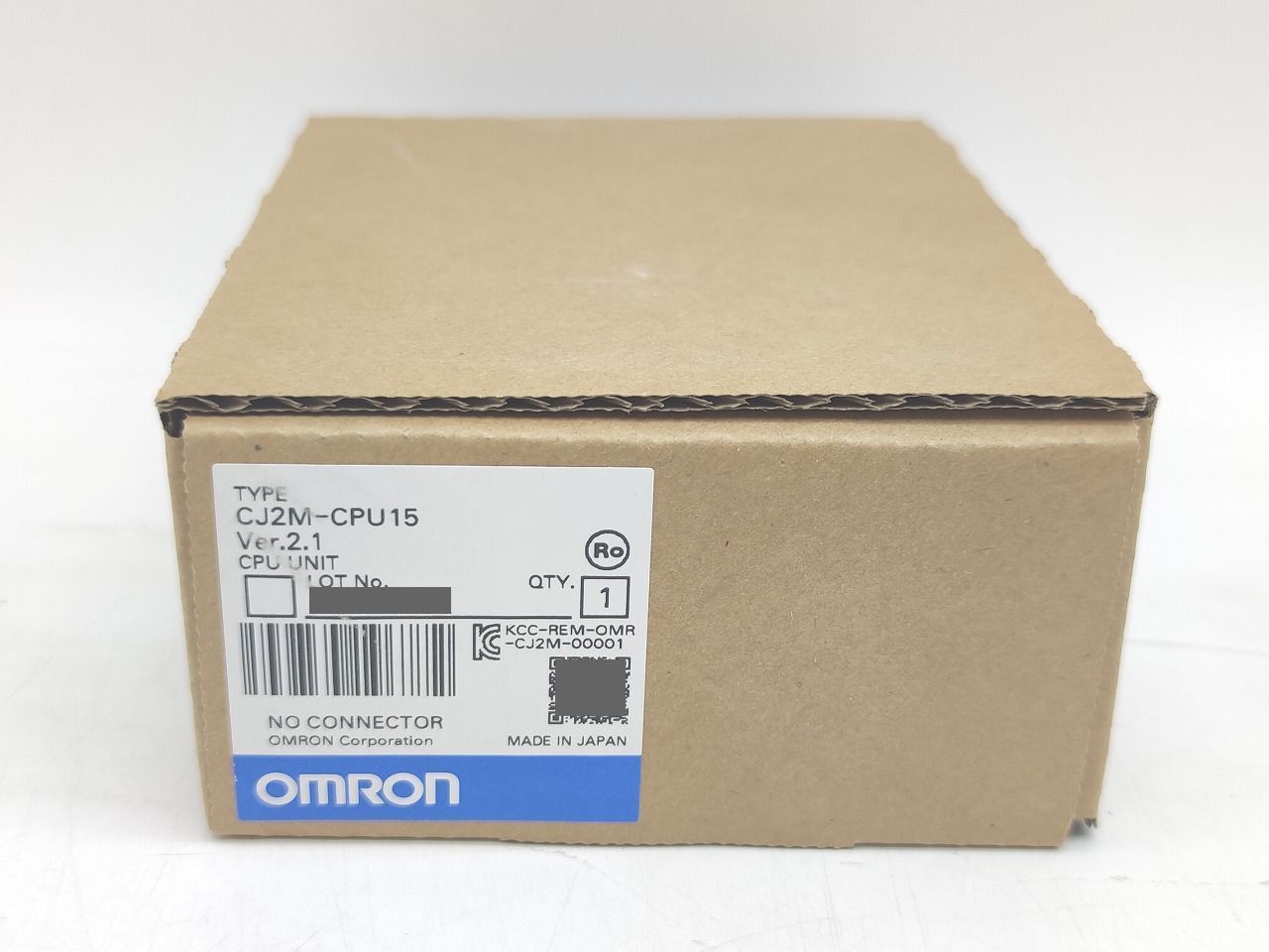 インボイス対応 箱いたみあり オムロン OMRON CJ2M-CPU15 Ver.2.1