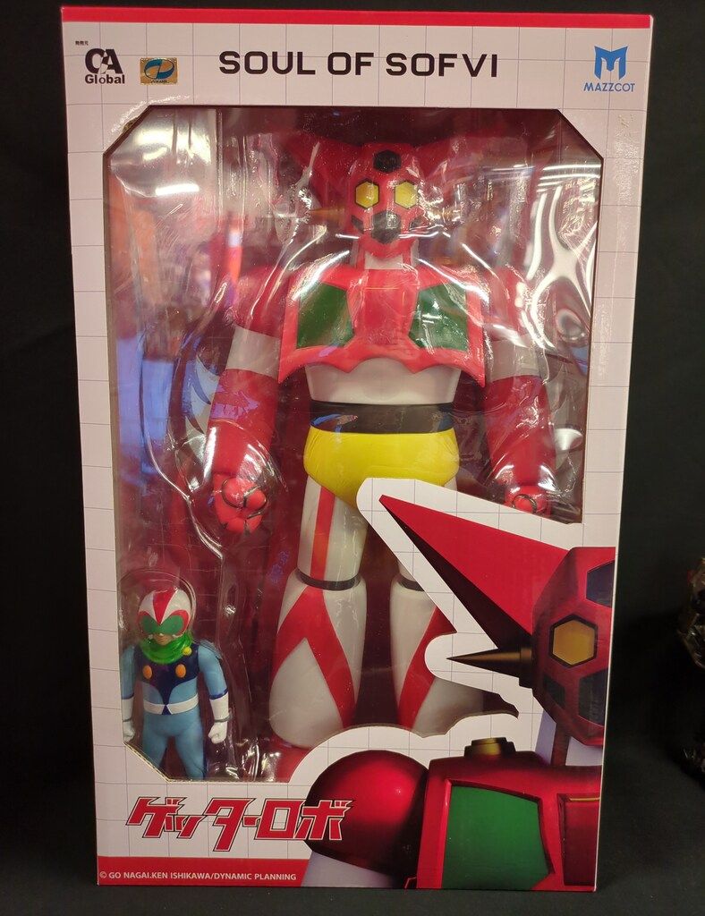 ☆新品未開封☆ゲッターロボ ゲッター1ソフビ SOS-002 MAZZCOT MAZZCOT SOUL OF SOFVI ゲッター1 - メルカリ