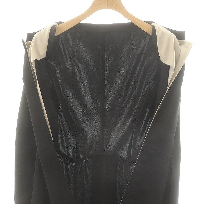 ルネ Rene プリマコート スプリングコート ロング 34 ブラック /ES