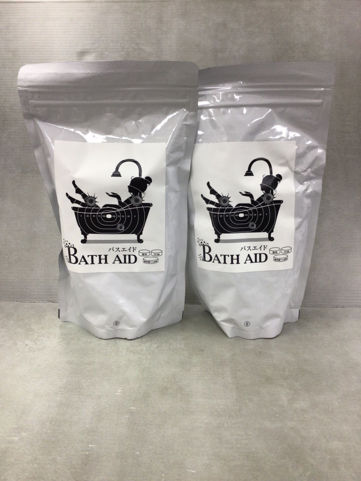 H257 BATH AID バスエイド 薬用bath aid 重炭酸入浴剤 サンバスタブレットSL 15g×30錠入り 2点セット