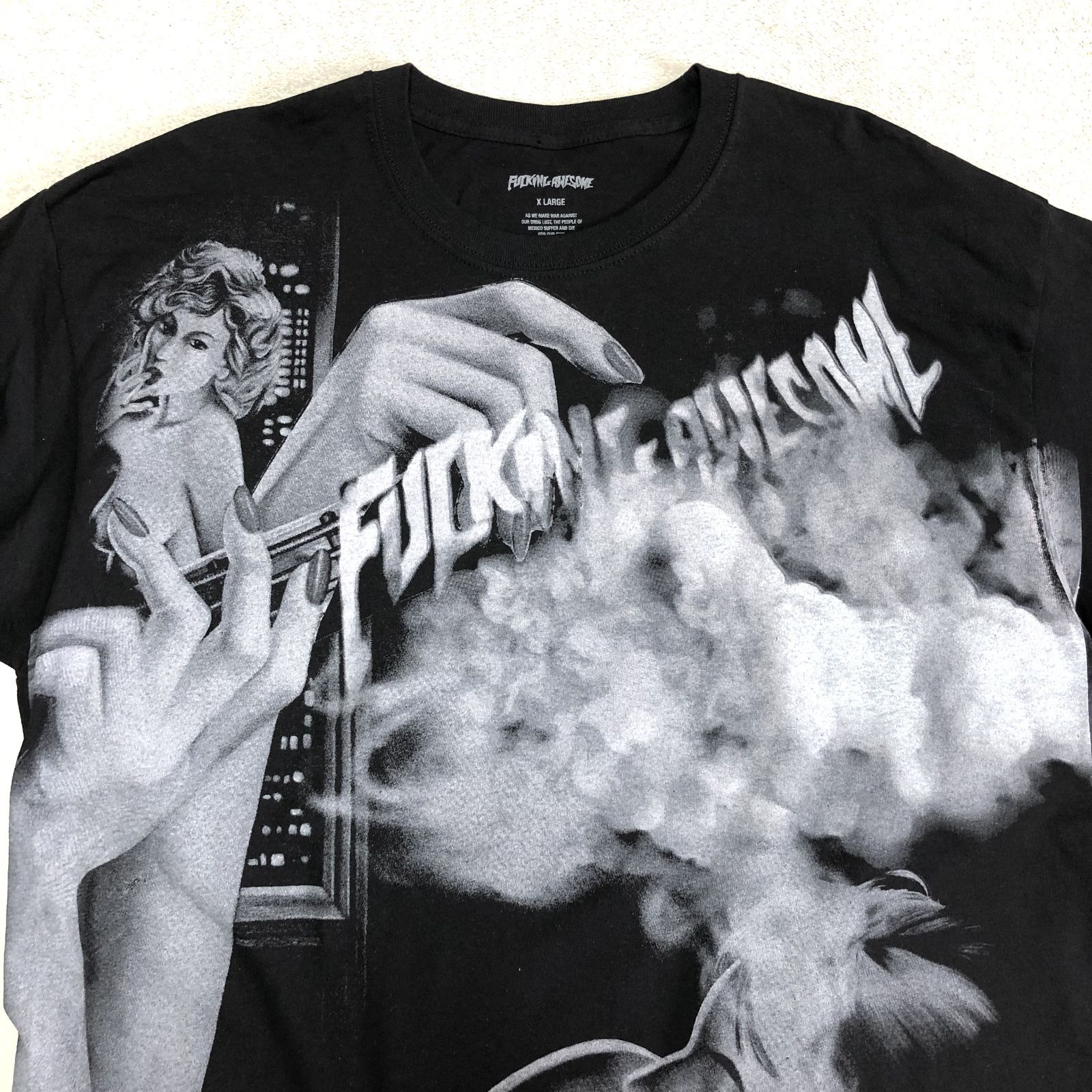 FUCKING AWESOME ファッキングオーサム 総柄シャツ ブランドロゴ FUCKING AWESOME ファッキングオーサム 総柄シャツ ブランドロゴ