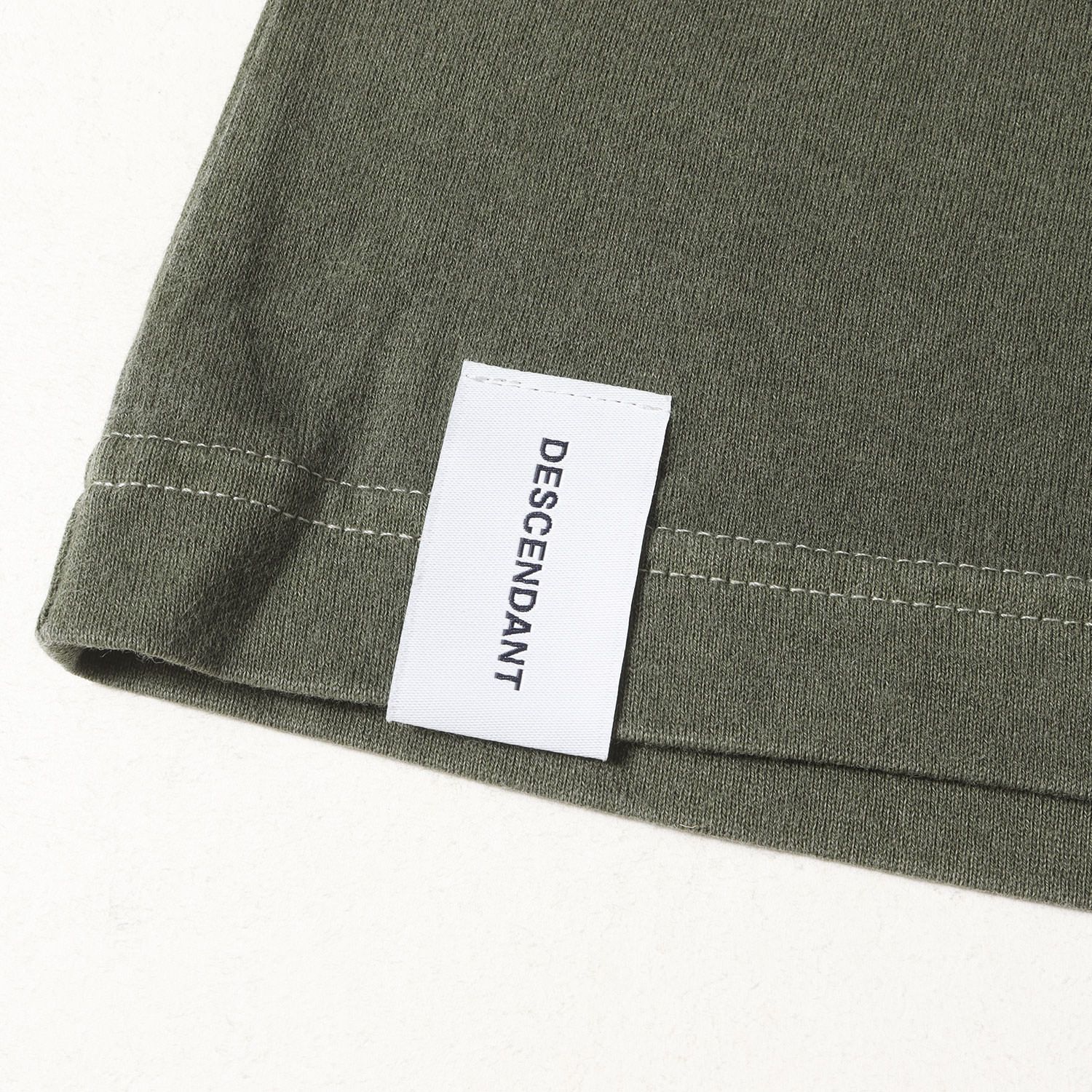 DESCENDANT ディセンダント 20SS ピグメントダイ加工 ロング
