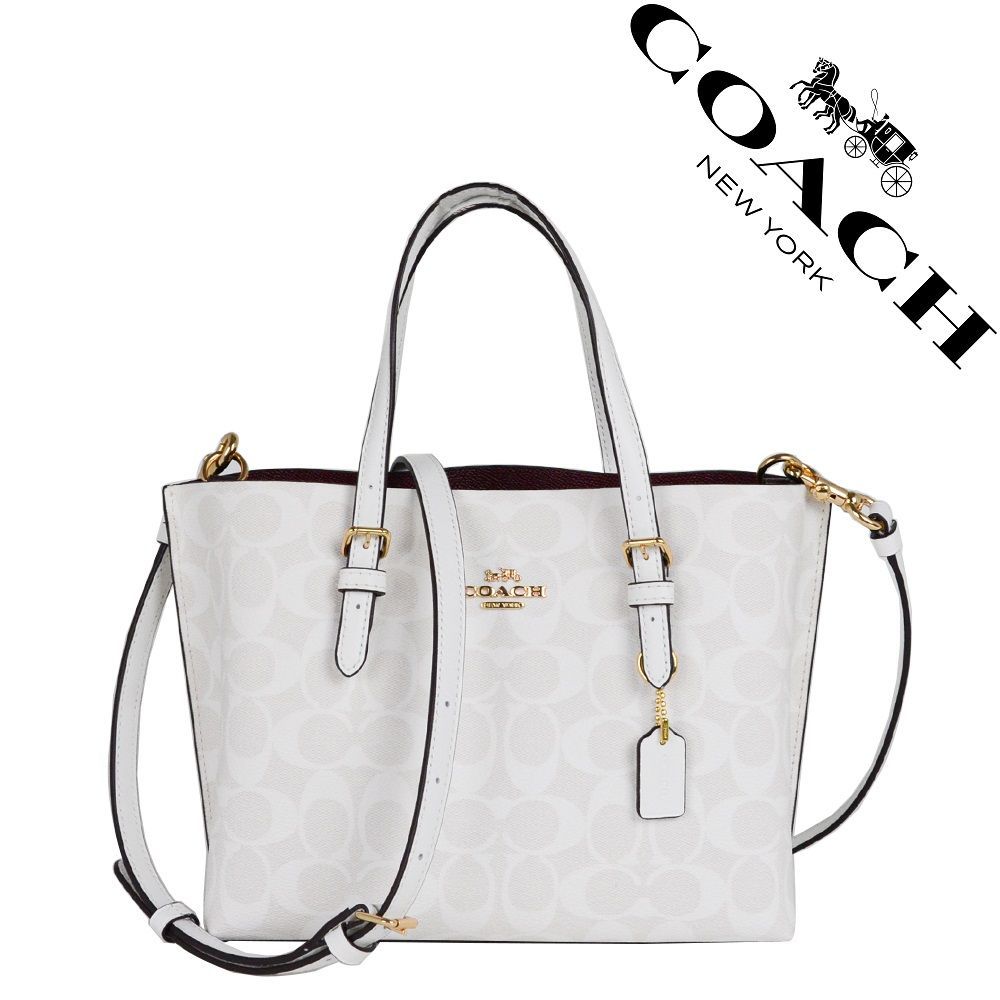 セール中】COACH コーチバッグ C4250 ホワイト トートバッグ