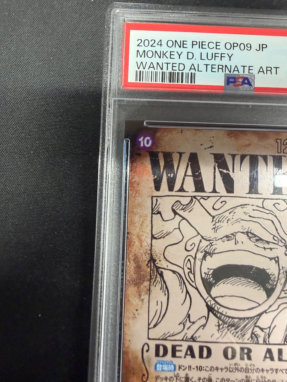 ワンピースカード ルフィ 手配書 SP PSA10 OP05 WWW_STEELWINDOWSANDDOORS_COM