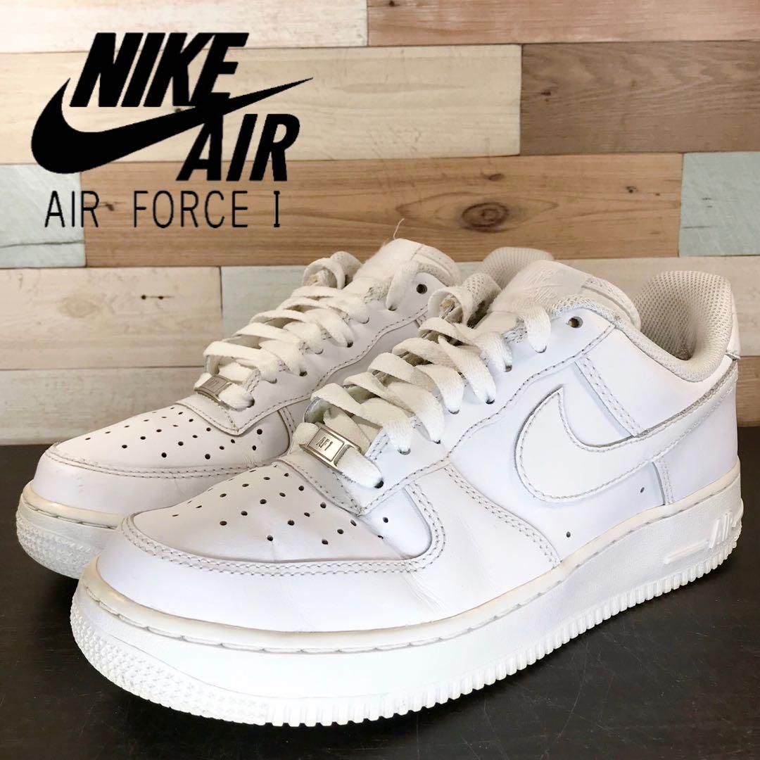 NIKE AIR FORCE 1 ナイキ エア フォース 1 ローカット ホワイト 25.5cm 