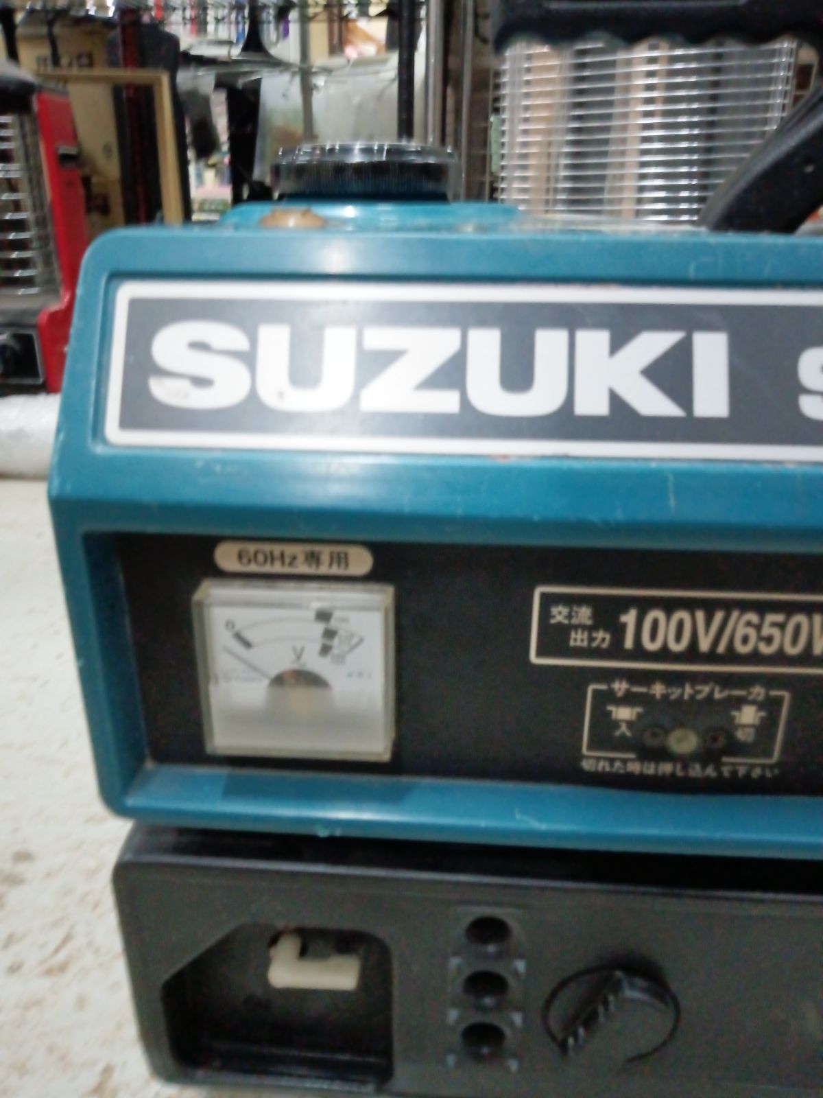 SUZUKI 発電機 SX650RⅡ 60Hz エンジン始動OK 小型発電機 スズキ