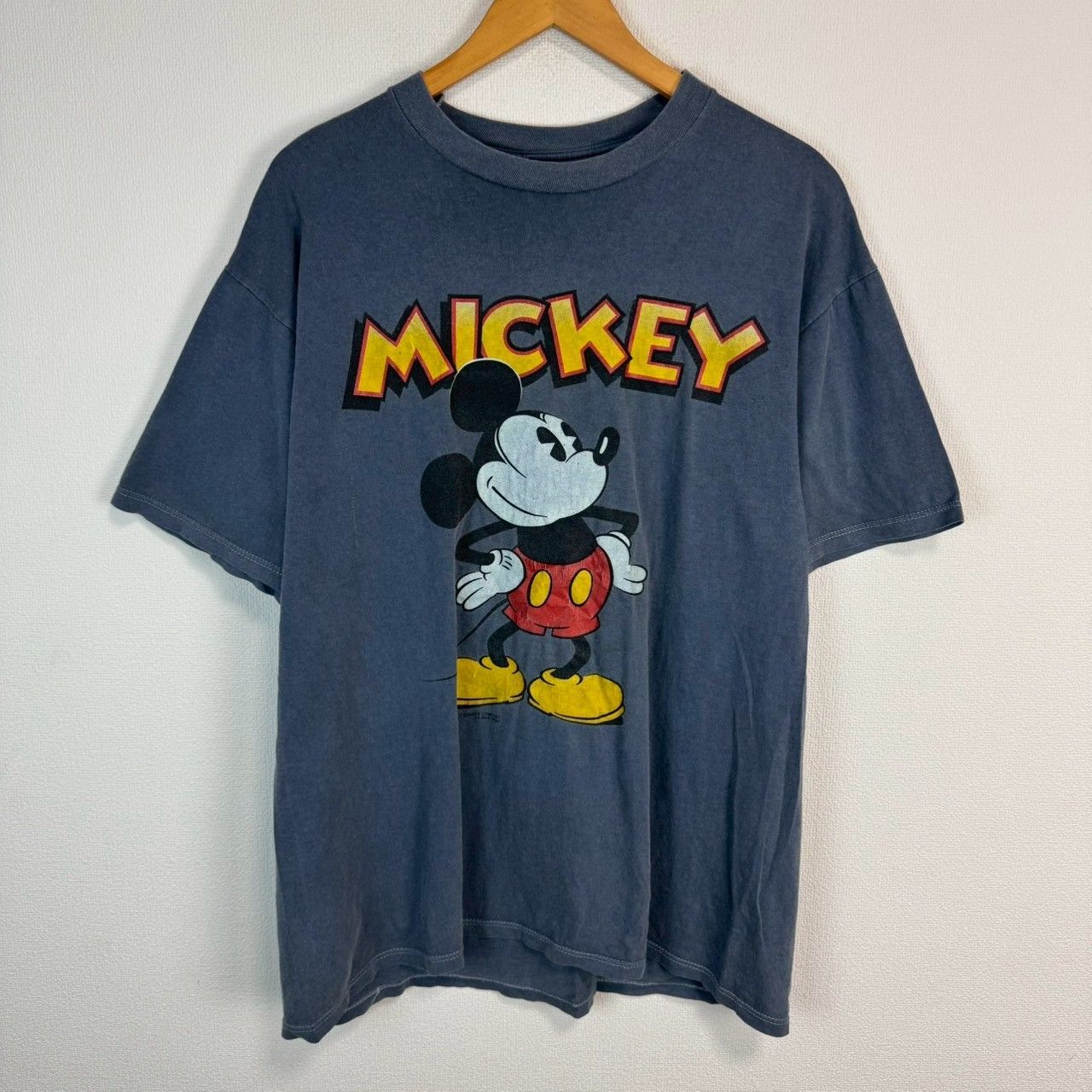 DISNEY ディズニー Tシャツ 半袖 クルーネック ミッキーマウス