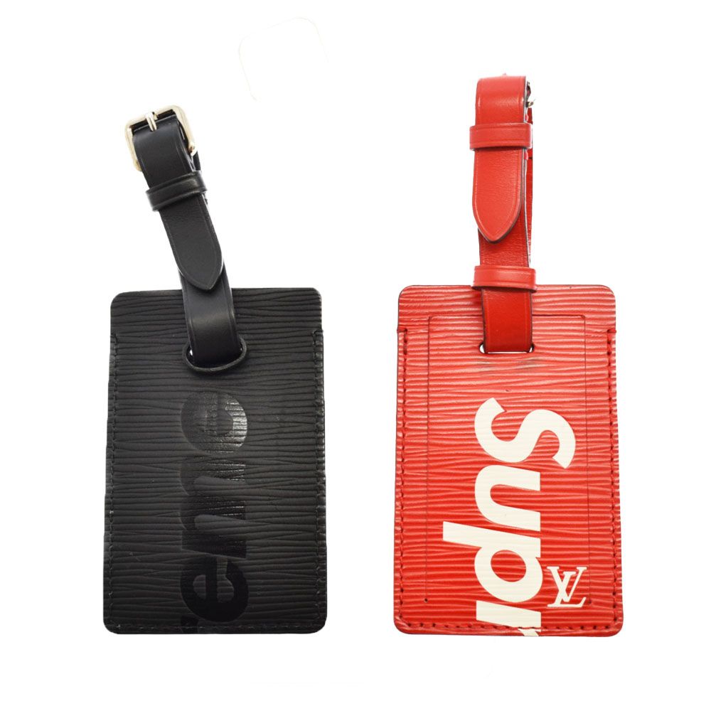 SUPREME (シュプリーム) 17AW×Louis Vuitton LV Name Tags M67726 ルイ