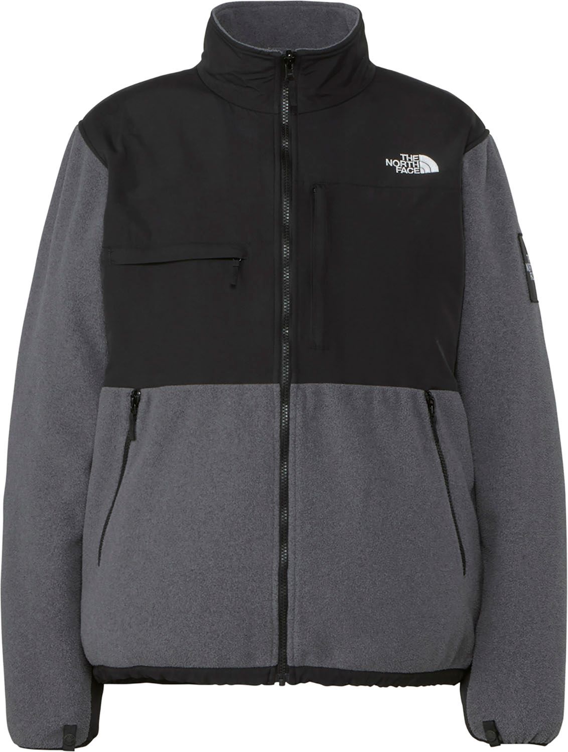 ザ ノース フェイス THE NORTH FACE アウトドア デナリジャケット メンズ アウター フリース 上着 トップス 軽い シンプル 普段使い 防寒 胸ポケット ファスナー付き 気密性 秋 冬 柔らかい NA72450 Z ミックスグレー