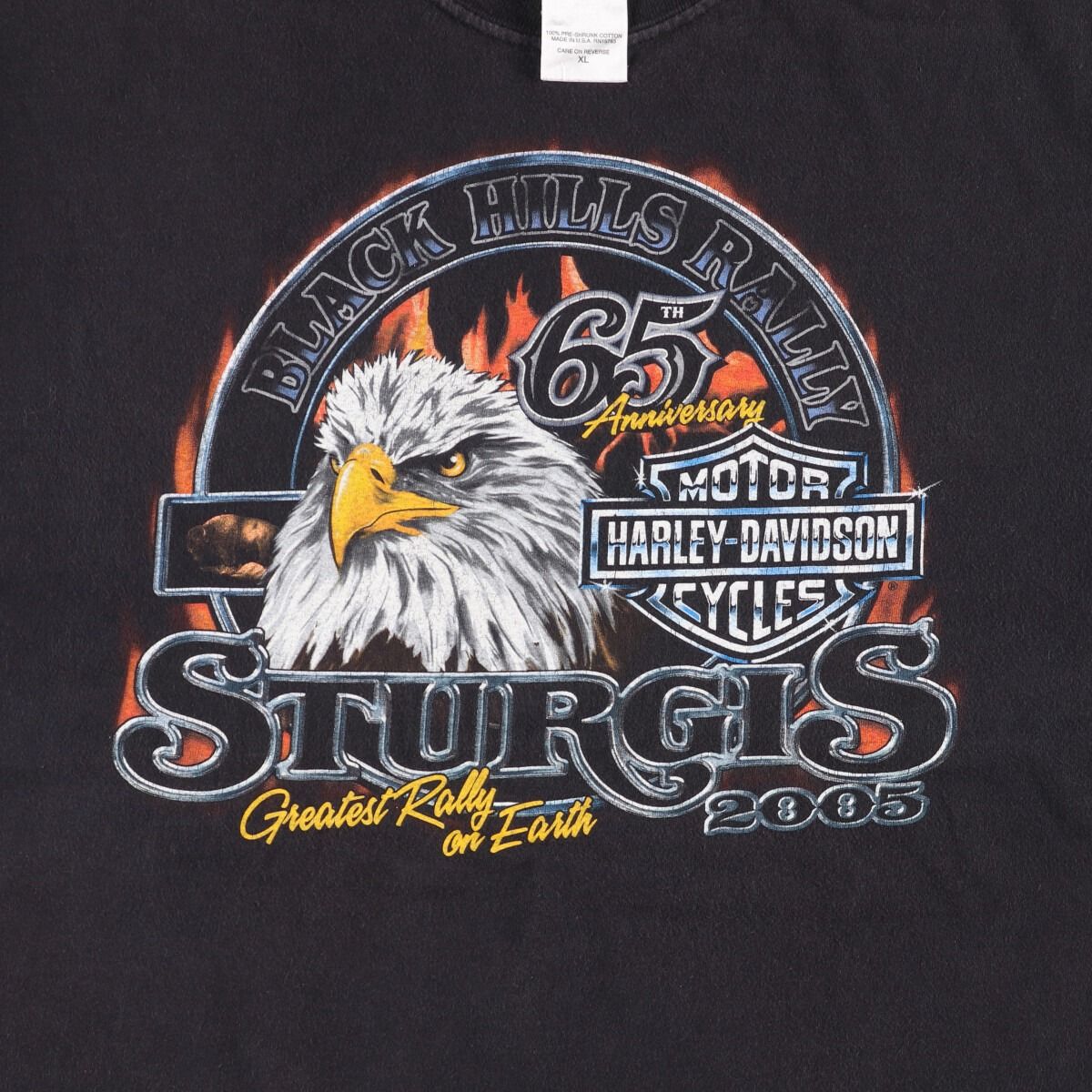 古着 00年代 ハーレーダビッドソン Harley-Davidson 鷲柄