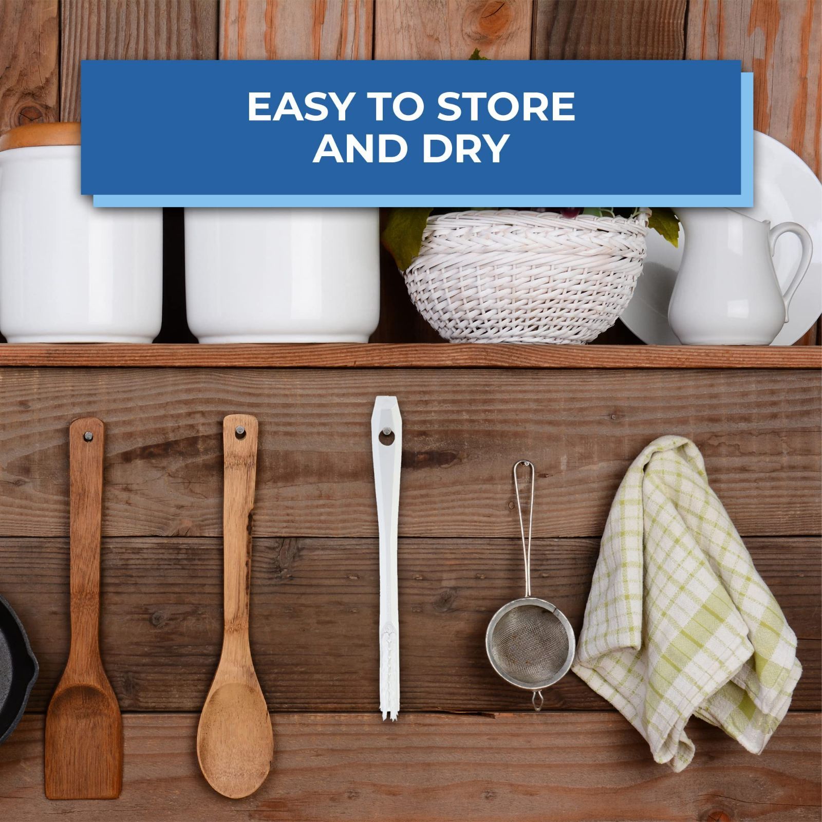 ホワイト JBLR 901 4401 ハード ディテールブラシ 全長20 cm Vikan ヴァイカン キョーワクリーン