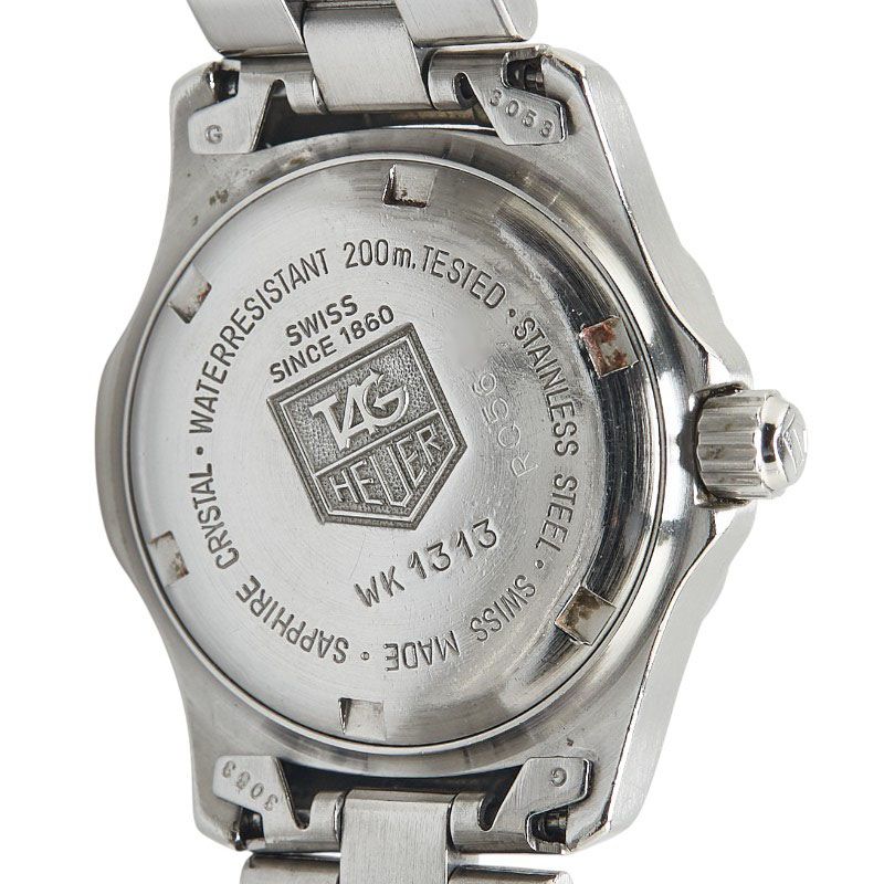 タグホイヤー 2000シリーズ WK1313 ステンレススチール レディース TAG  