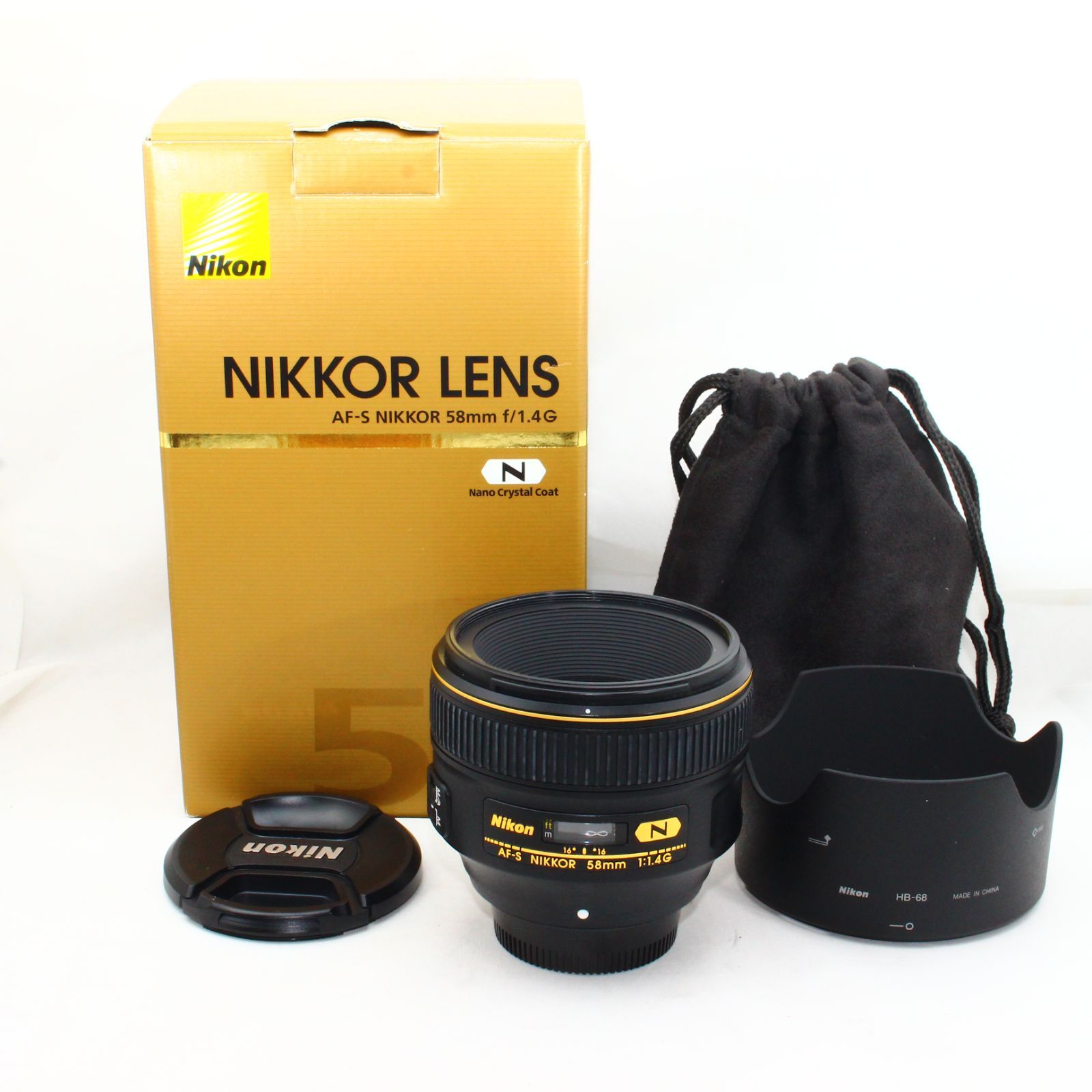 Nikon 単焦点レンズ AF-S NIKKOR 58mm f/1.4G Fマウント フルサイズ