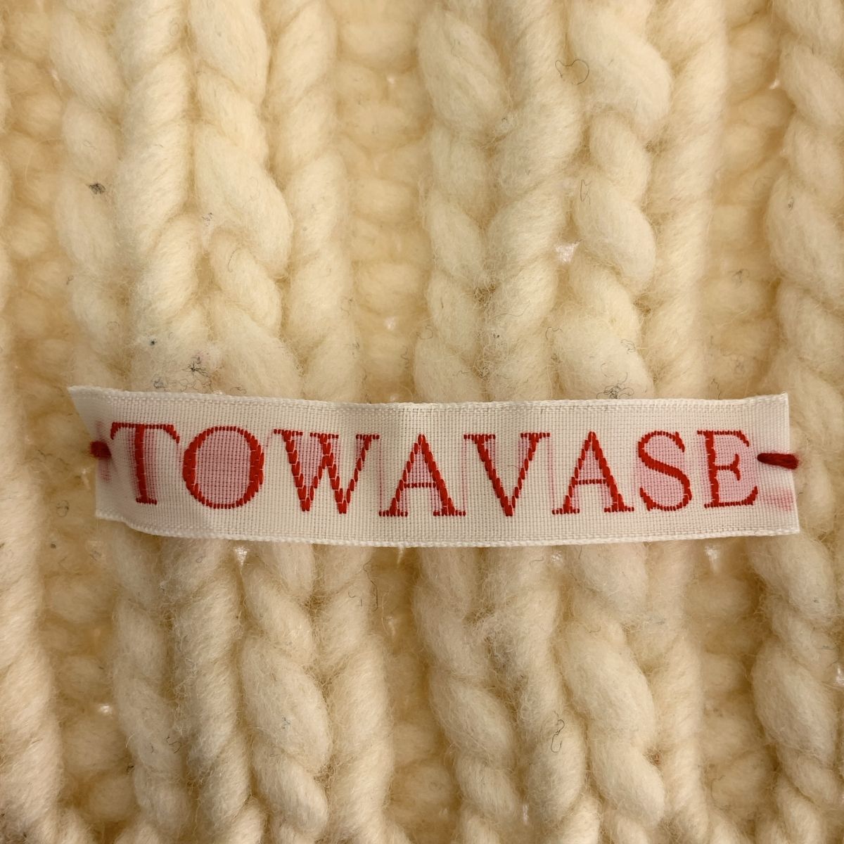 TOWAVASE towavase フィッシャーマン　セーター towavase フィッシャーマンズセーター