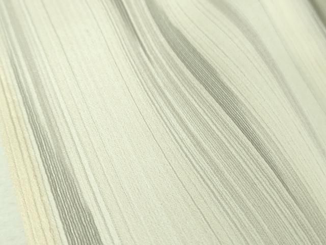 平和屋着物□極上 夏物 明石ちぢみ 縞 さが美扱い 逸品 DZAA7371kh5