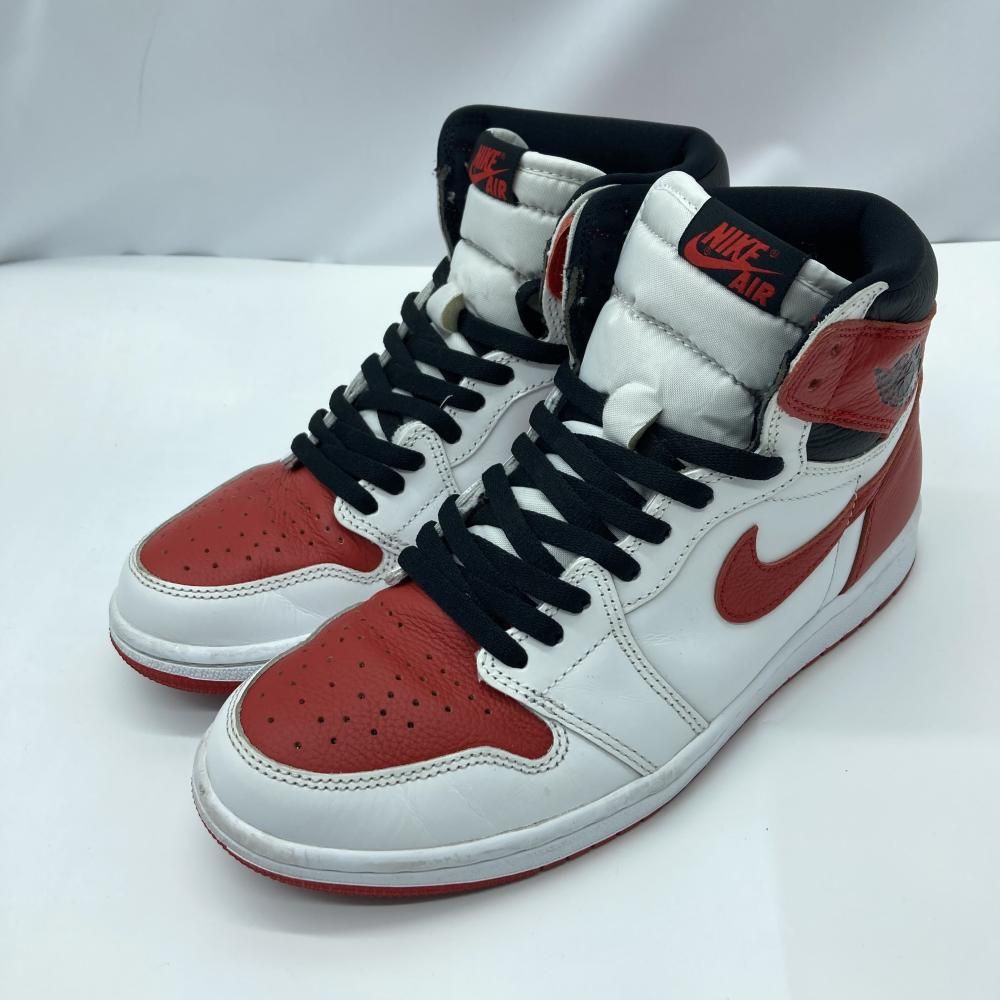 NIKE AIR JORDAN 1 HIGH OG Heritage サイズ26cm 555088-161 ナイキ レッド ホワイト 19