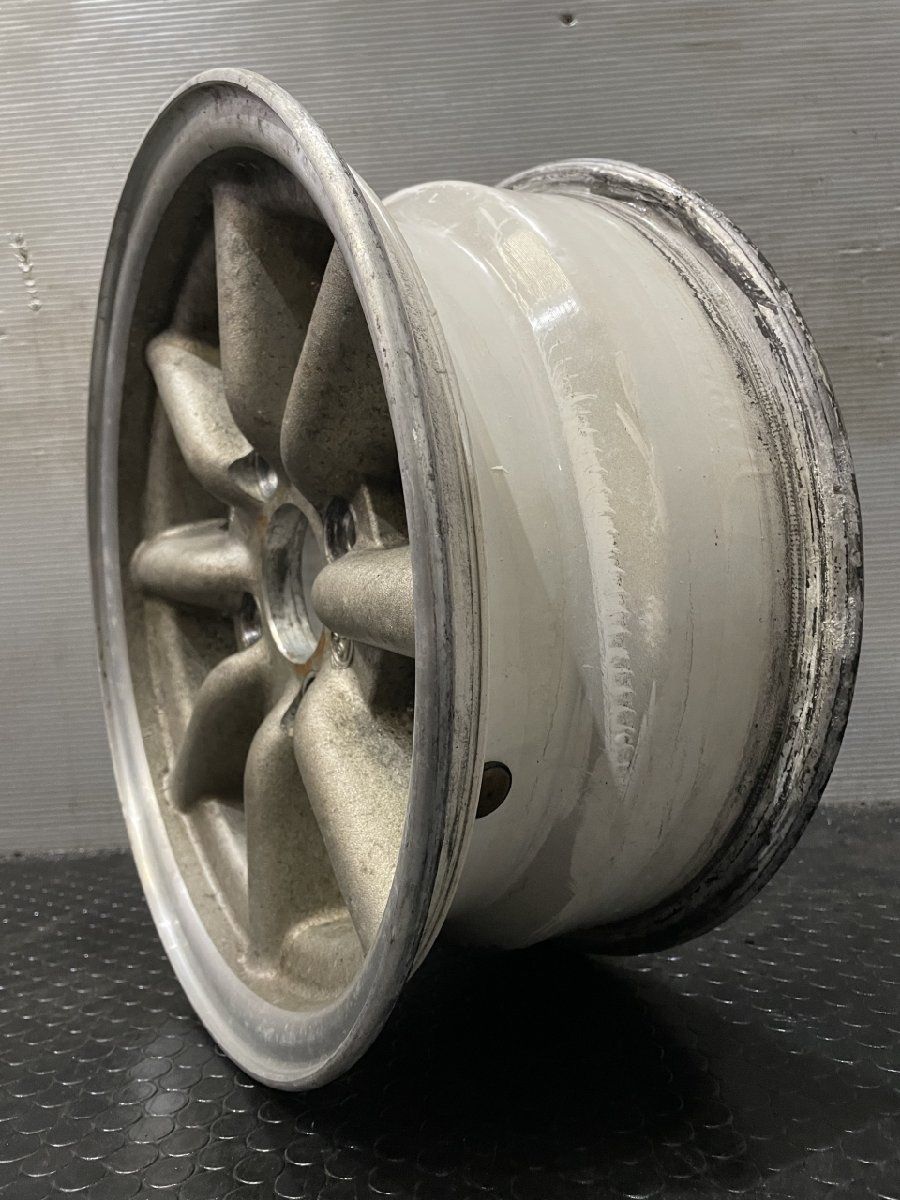 旧車ホイール ワタナベ タイプB 社外ホイール 14インチ 1本 6J4HPCD114