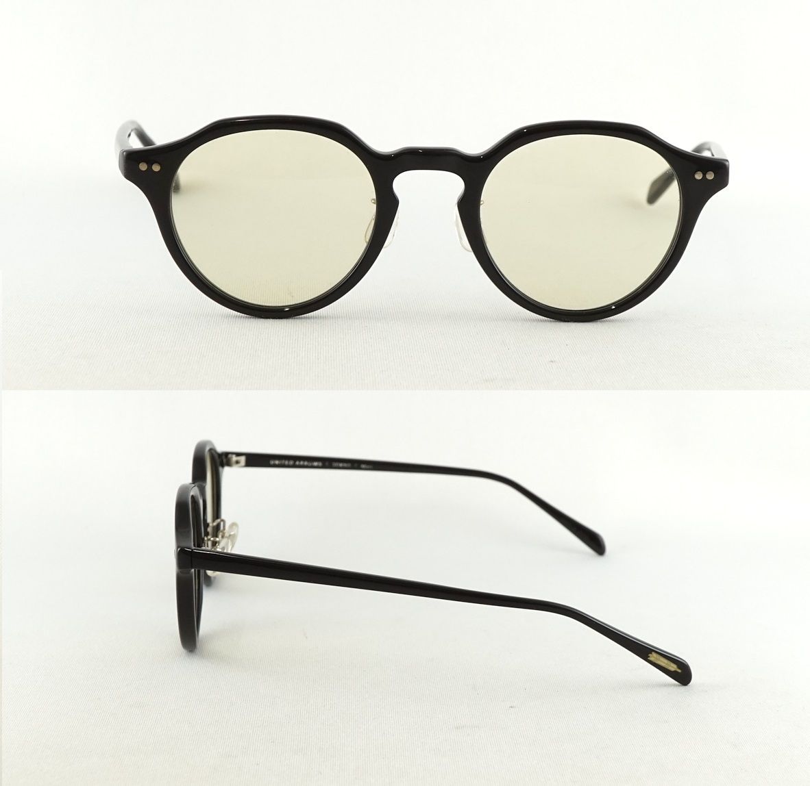 金子眼鏡ｘBEAUTY＆YOUTH UNITED ARROWS Matt サングラス USED美品 度なし KANEKO OPTICAL ユナイテッドアローズ MADE IN JAPAN X5850