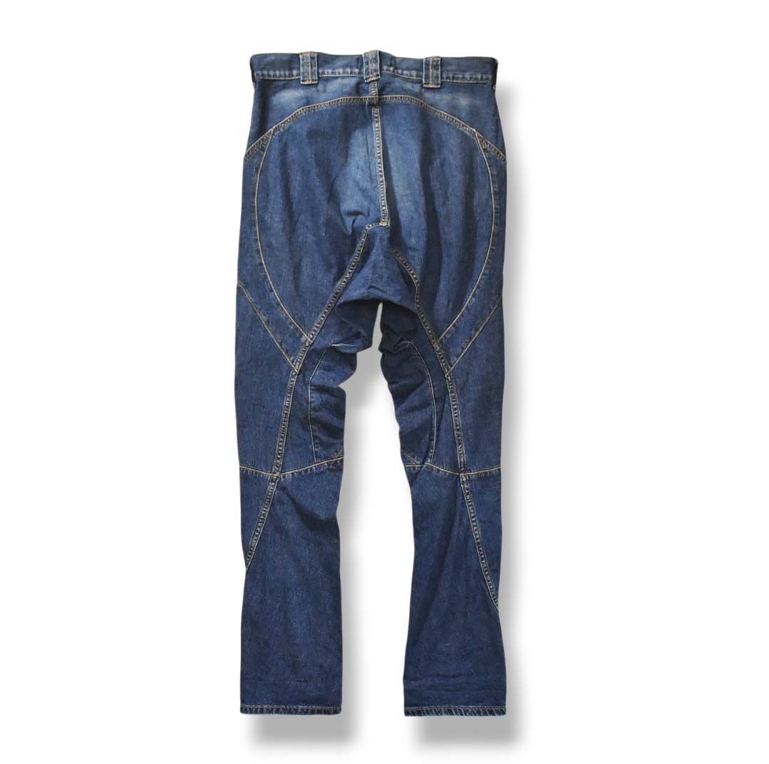 【変形】 ズッカ ZUCCA デニムパンツ ジーンズ バルーン M インディゴ 変形】 ズッカ ZUCCA デニムパンツ ジーンズ バルーン M